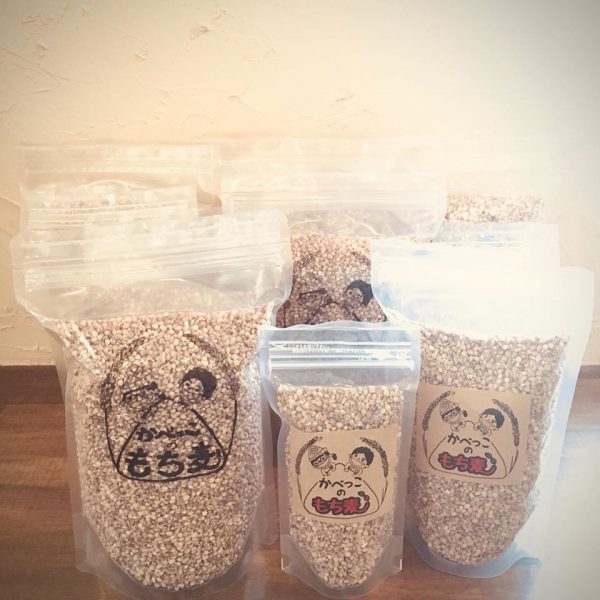 かべっこさんのもち麦が入荷しました✨