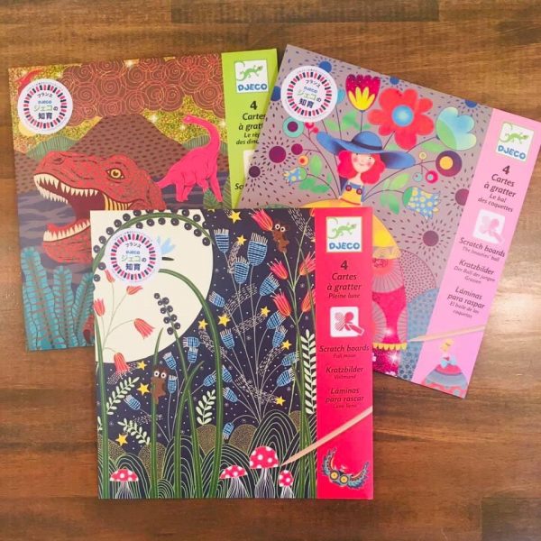 DJECO(ジェコ)・スクラッチアートのご紹介✨